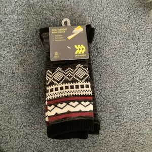 All in Motion Men’s mid-weight boot socks. New with tags. Shoe size 6-12